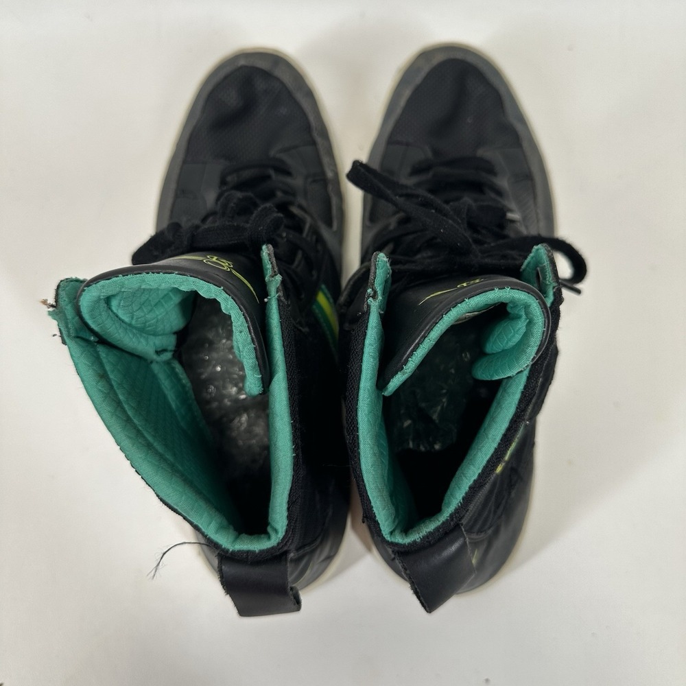 Creative Recreation Solano High Top Sneakers Size 13 Black Green - Picture 5 of 9